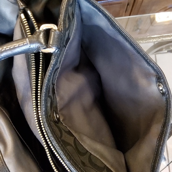 Coach F23294 Park Signature Carryall - Black - Picture 10 of 16